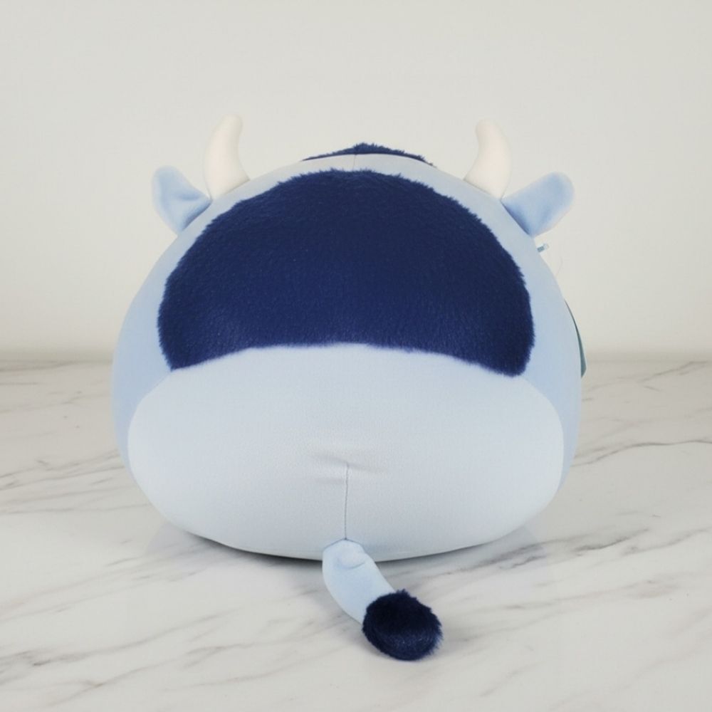 NEW 12" Squishmallow Toro the Blue Yak with Horns & Fluffy Belly - Picture 4 of 5